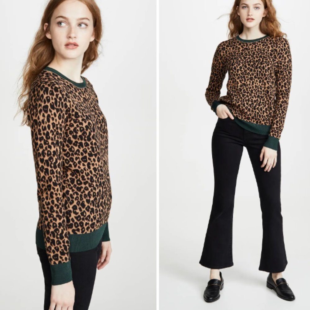 Scotch & Soda Pull Over Sweater - Leopard